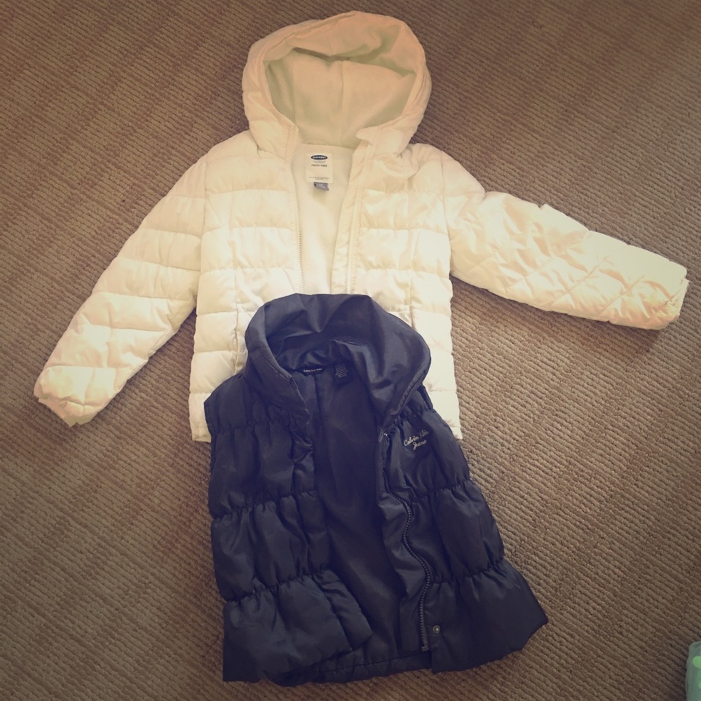 Size 6/7 Old Navy and Calvin Klein for girls